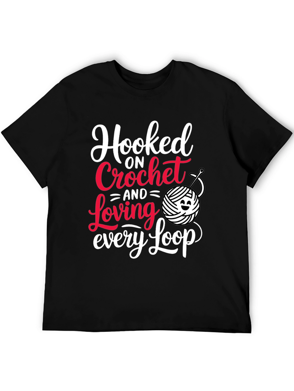 Hooked on Crochet T-Shirt - Knitters Delight