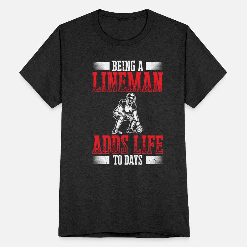 Football Lineman Life Player Sports