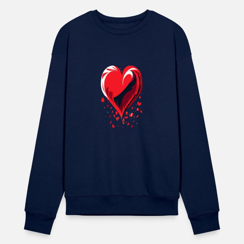 Fragmented Affection,falling heart illustration
