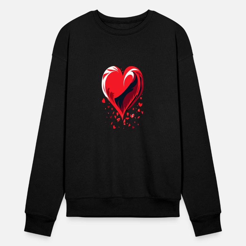 Fragmented Affection,falling heart illustration