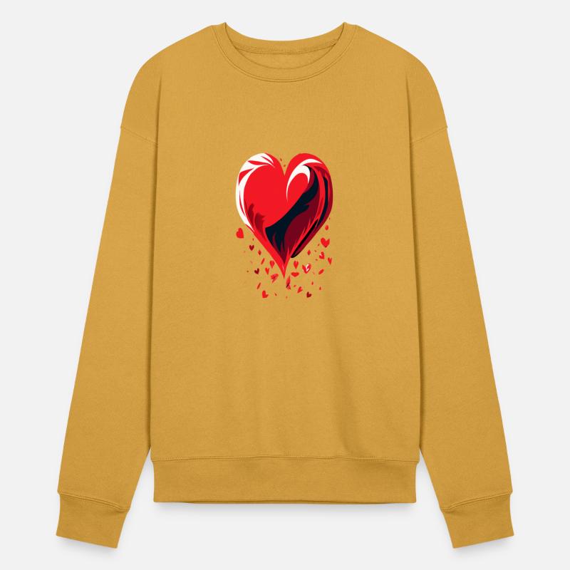 Fragmented Affection,falling heart illustration