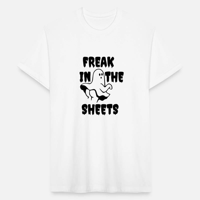Freak in the Sheets" Ghost Tee - Funny Halloween
