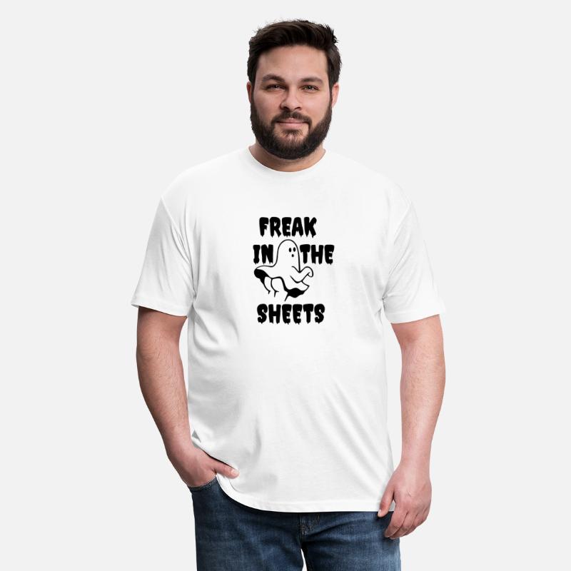 Freak in the Sheets" Ghost Tee - Funny Halloween