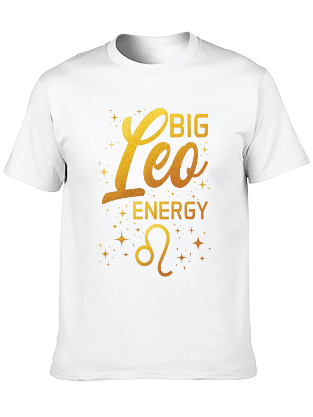 Big Leo Energy Graphic T-Shirt Zodiac Star Sign
