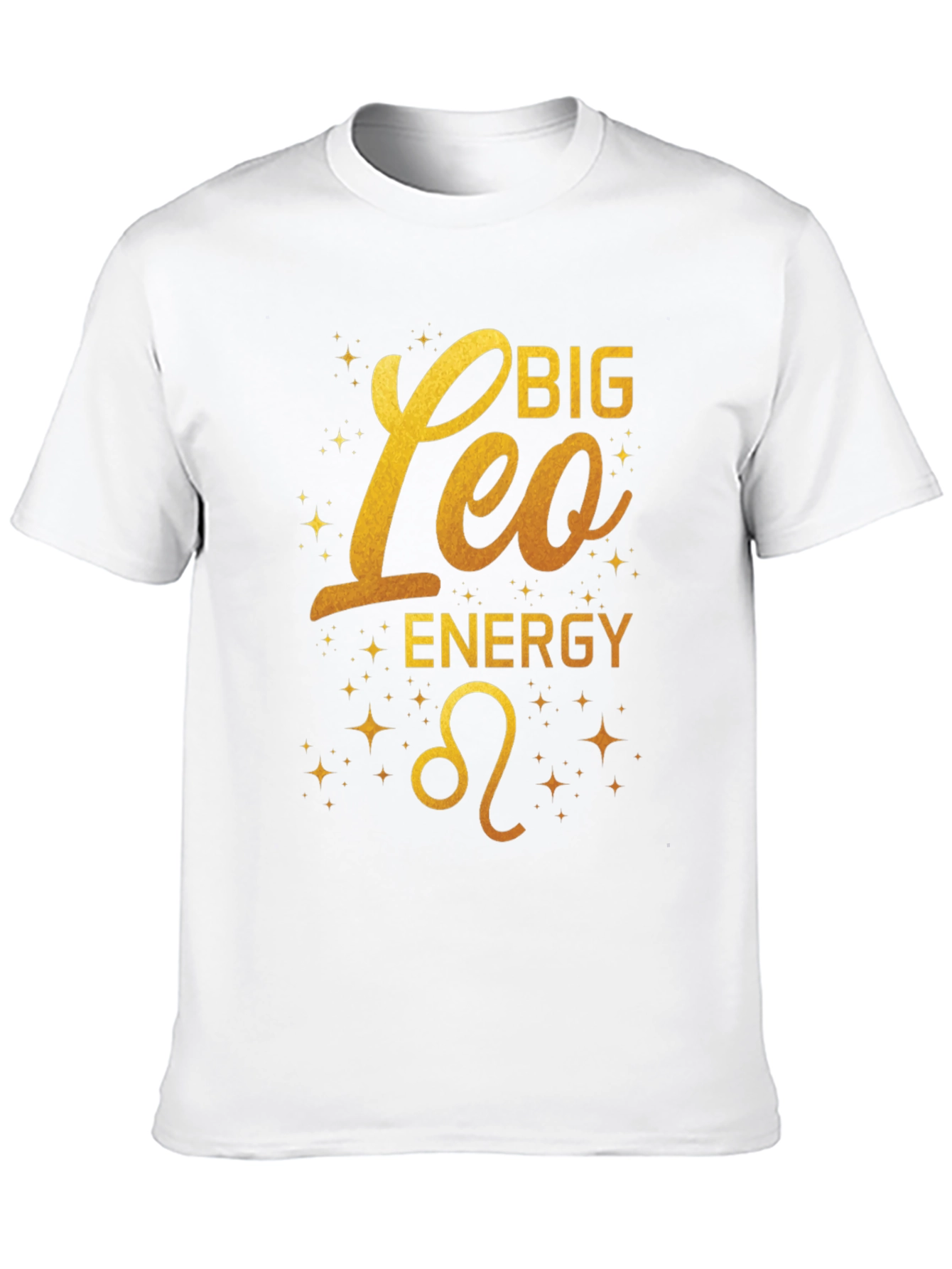 Big Leo Energy Graphic T-Shirt Zodiac Star Sign
