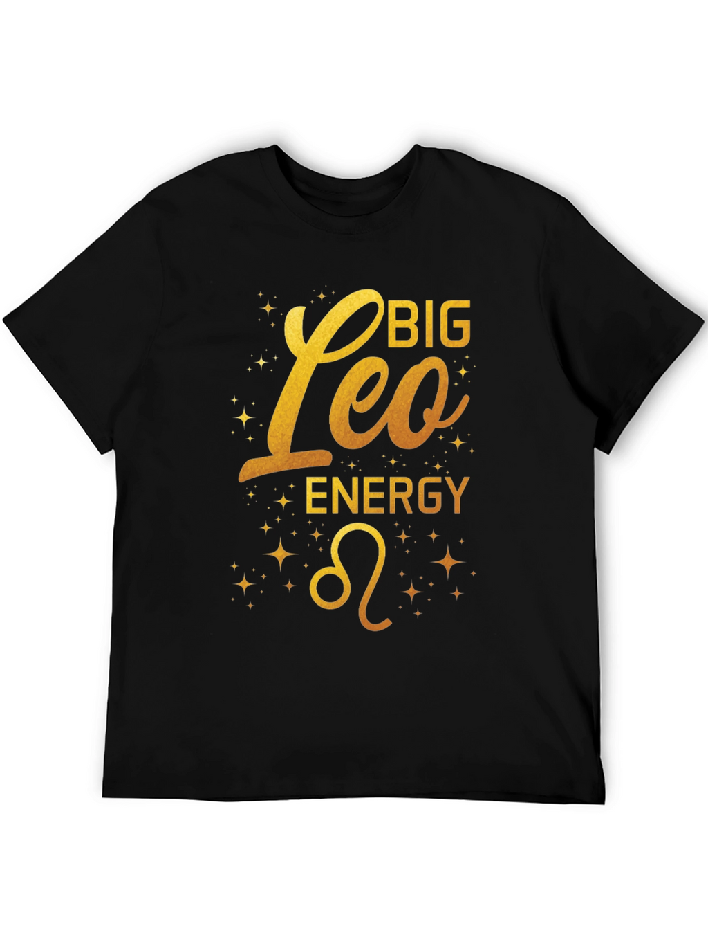 Big Leo Energy Graphic T-Shirt Zodiac Star Sign