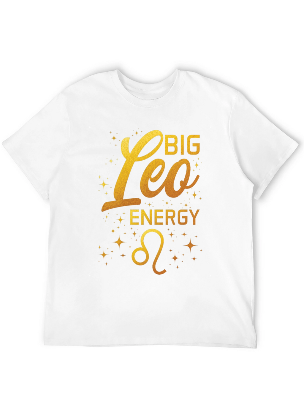 Big Leo Energy Graphic T-Shirt Zodiac Star Sign