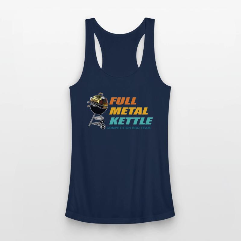Full Metal Kettle Competition BBQ Team Funny