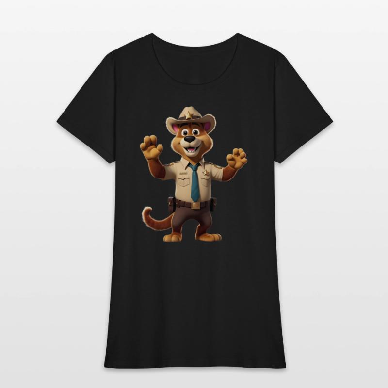 funny animal sheriff