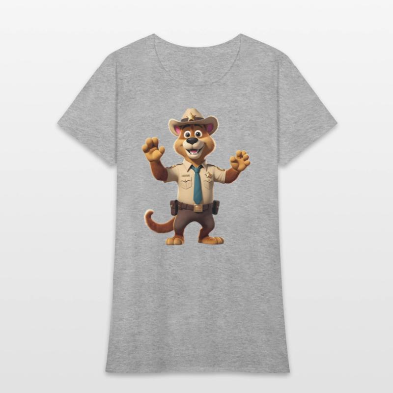 funny animal sheriff