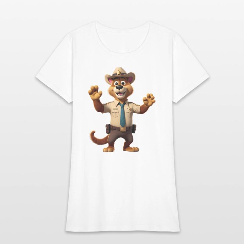 funny animal sheriff