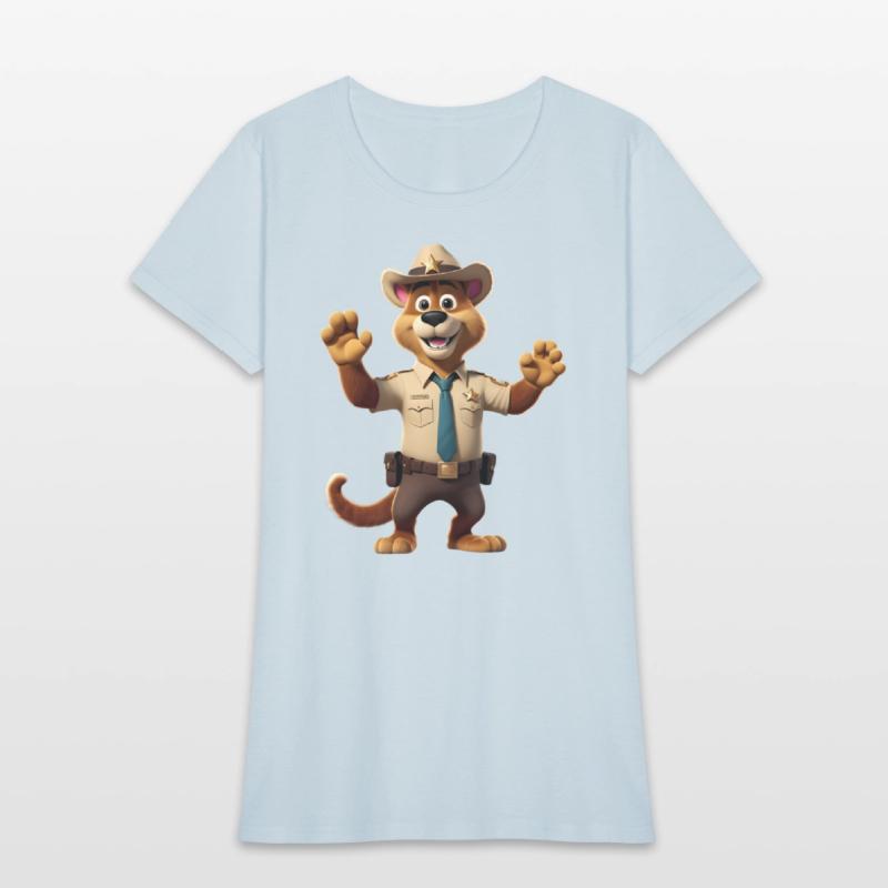 funny animal sheriff