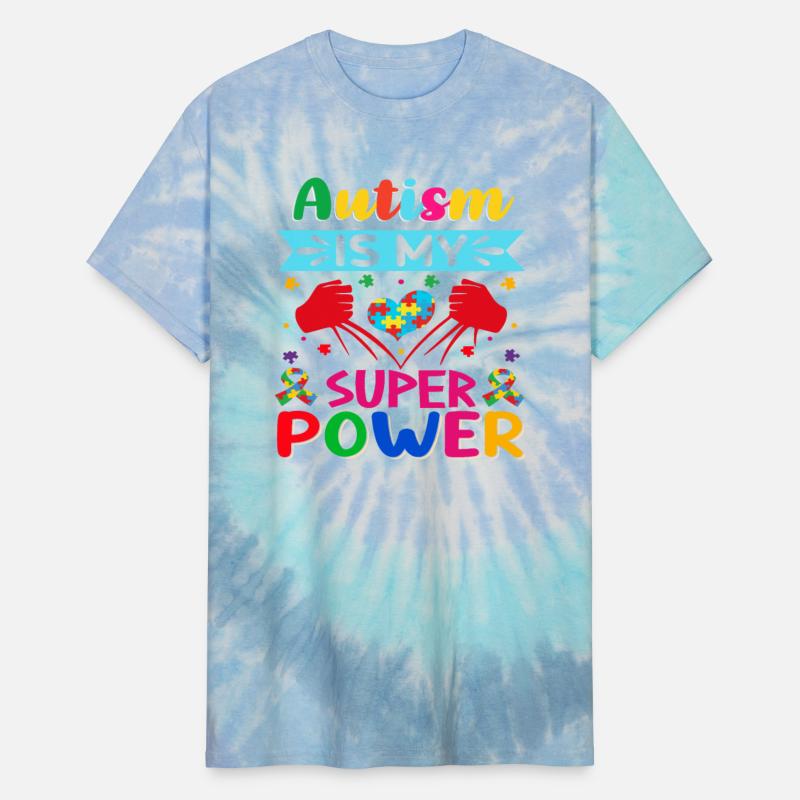 Funny Autism is My Super Power Autism Awareness