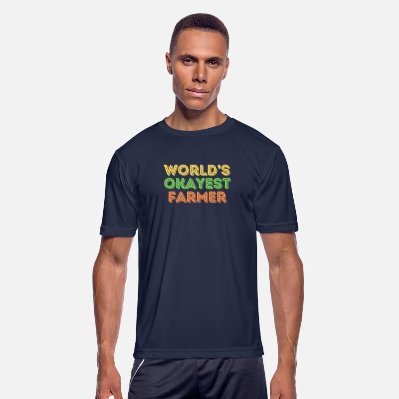 Funny Farmer Crops Joke World's okayest