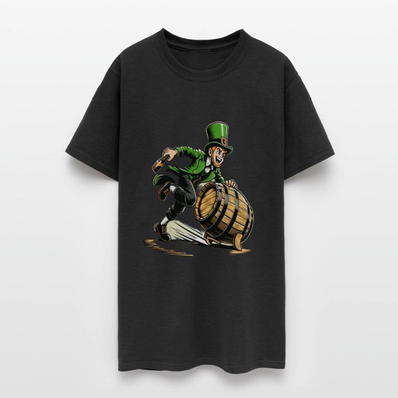 Funny Fast leprechaun runner St. Patrick's Day