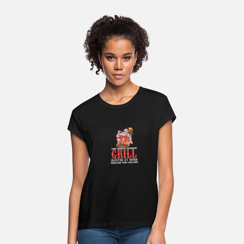Funny Grill Master BBQ Lovers Foodies Chef Smoked