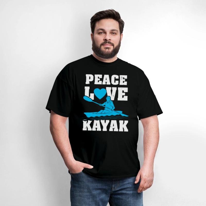 Funny Kayaking Peace Love Kayak