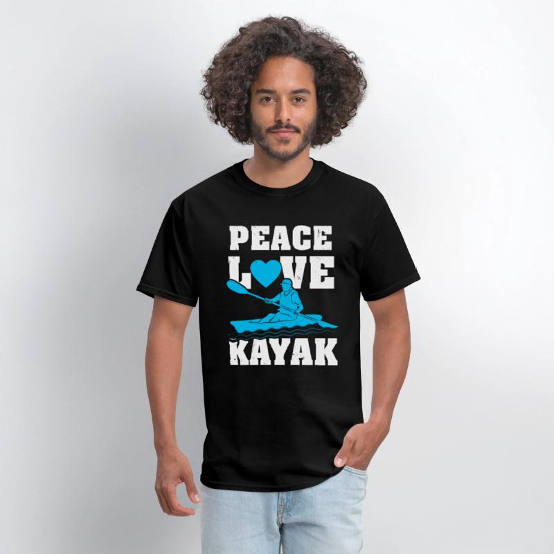 Funny Kayaking Peace Love Kayak