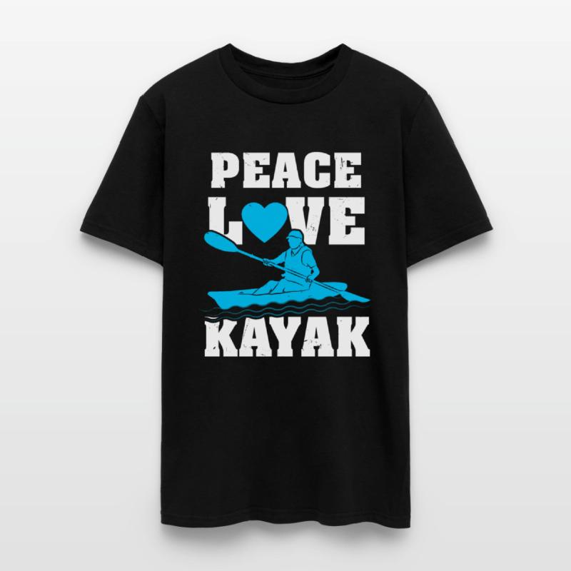 Funny Kayaking Peace Love Kayak