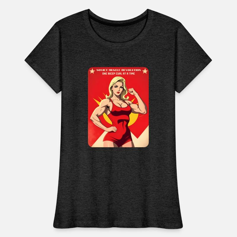 Funny Retro Bodybuilding Soviet Communism Humor