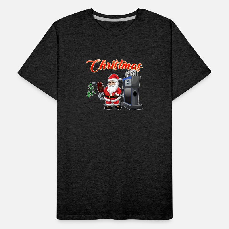 Funny Santa Claus Pump Attendant