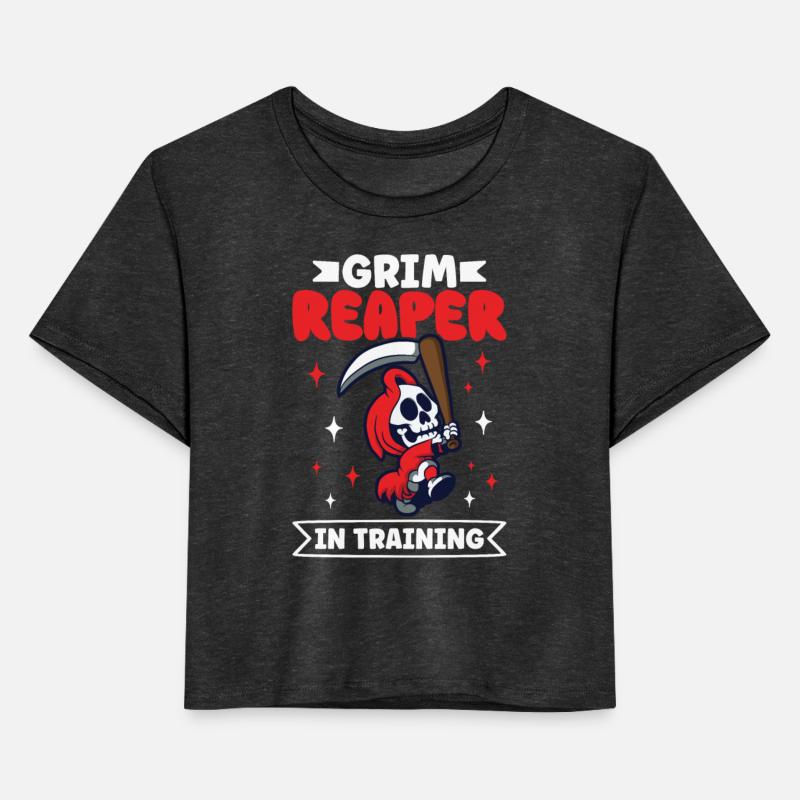 Funny Spooky Grim Reaper Death Dead Halloween Grim