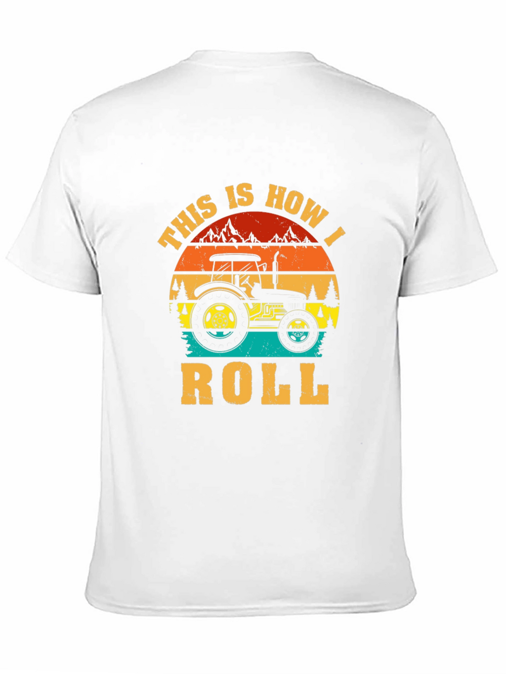 This Is How I Roll Tractor Graphic Tee