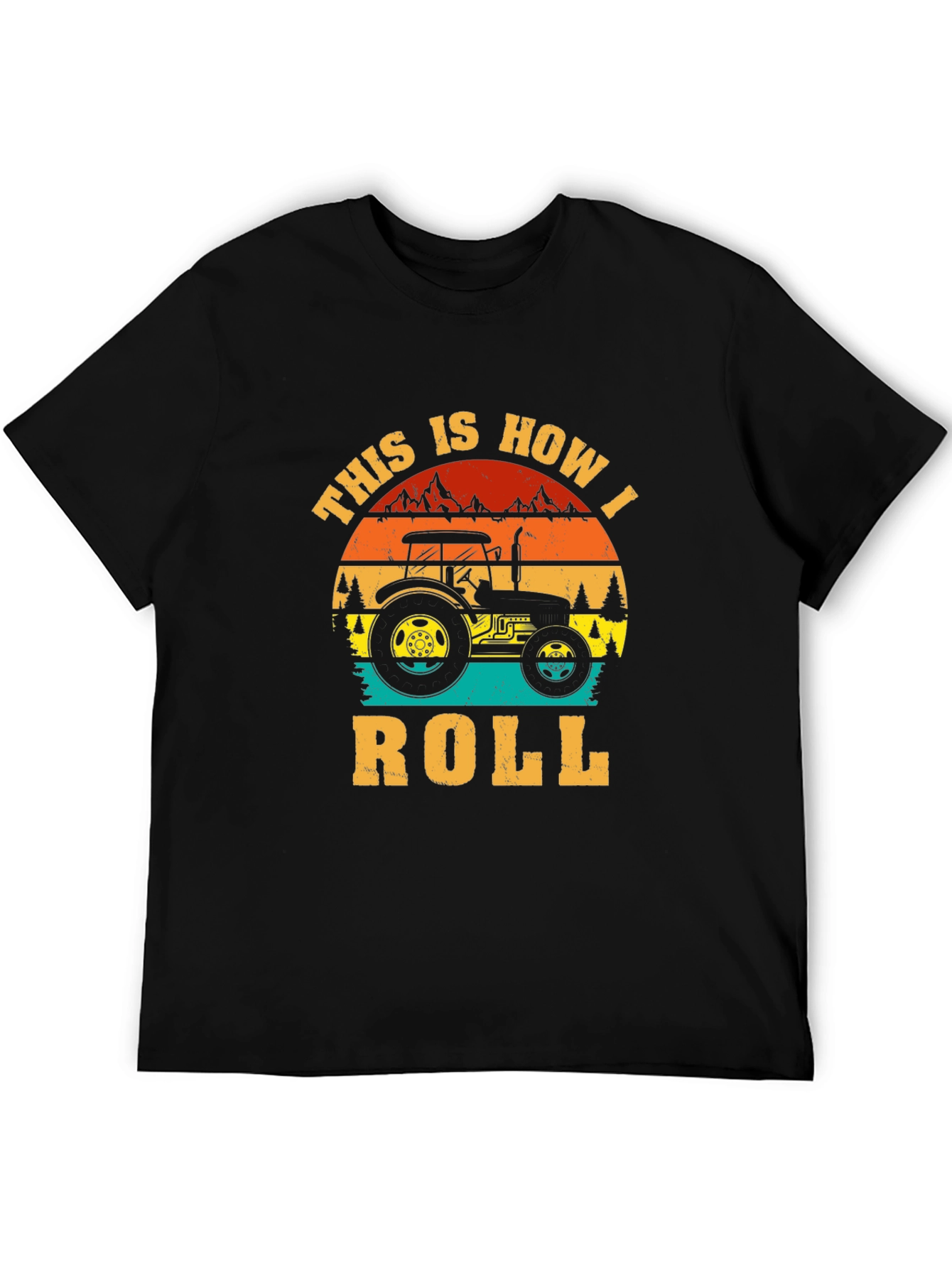 This Is How I Roll Tractor Graphic Tee