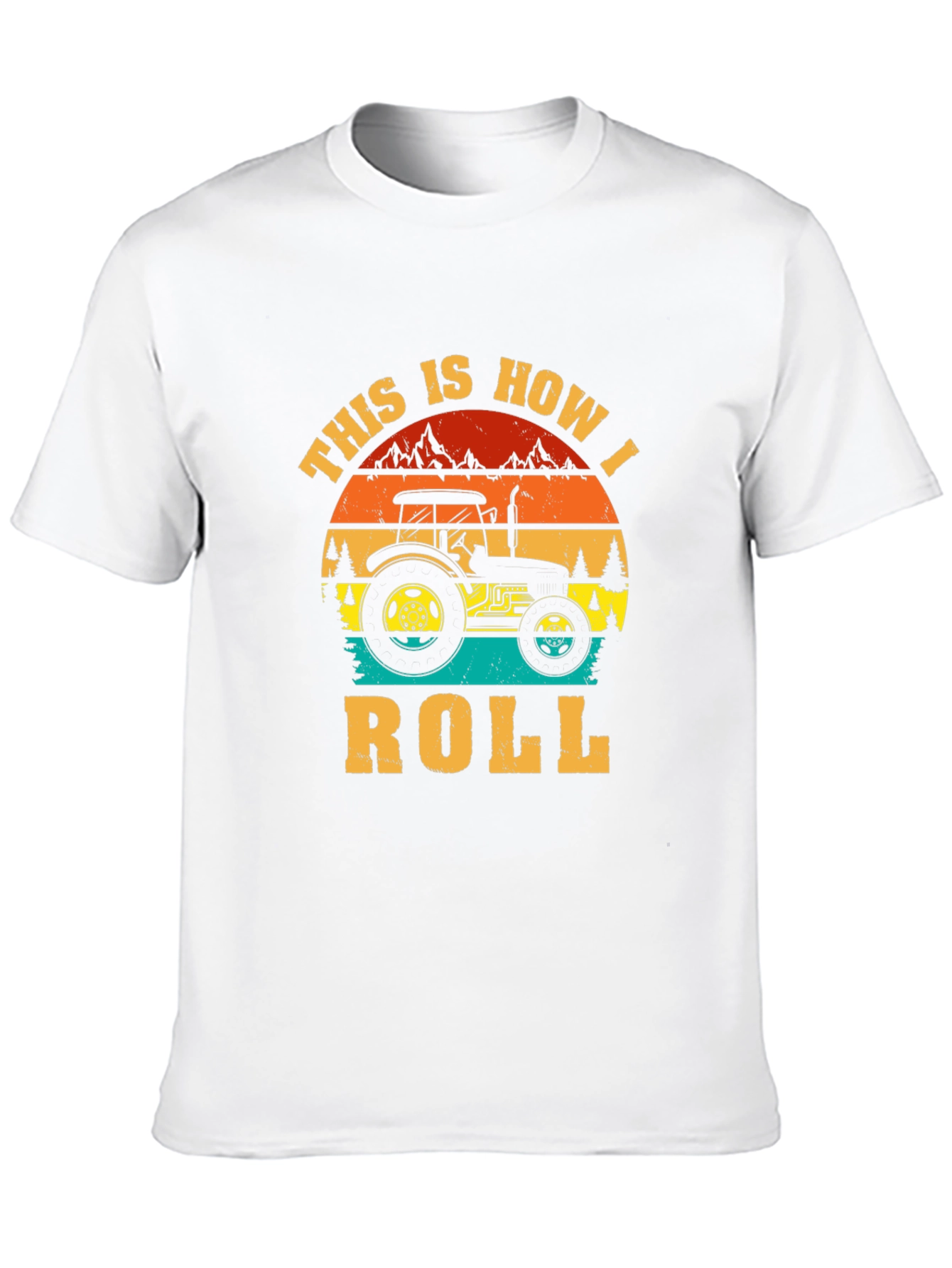 This Is How I Roll Tractor Graphic Tee