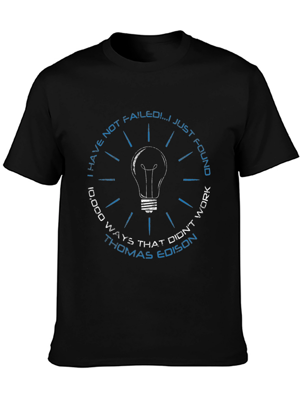 Thomas Edison Light Bulb Graphic Tee
