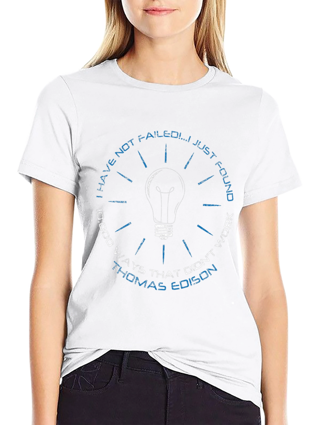Thomas Edison Light Bulb Graphic Tee