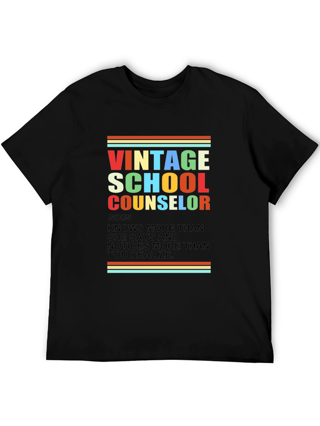 Vintage School Counselor T-Shirt