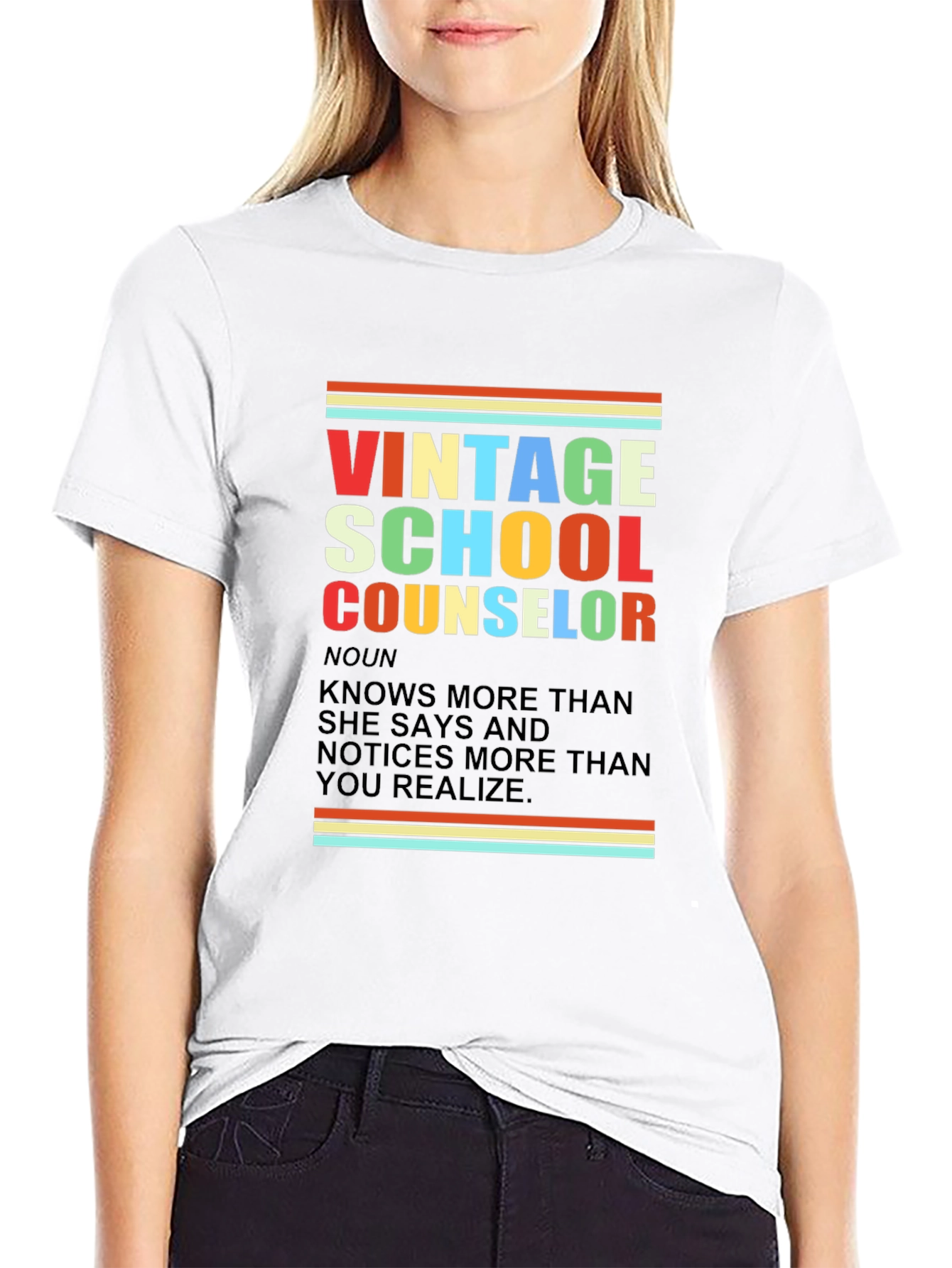Vintage School Counselor T-Shirt