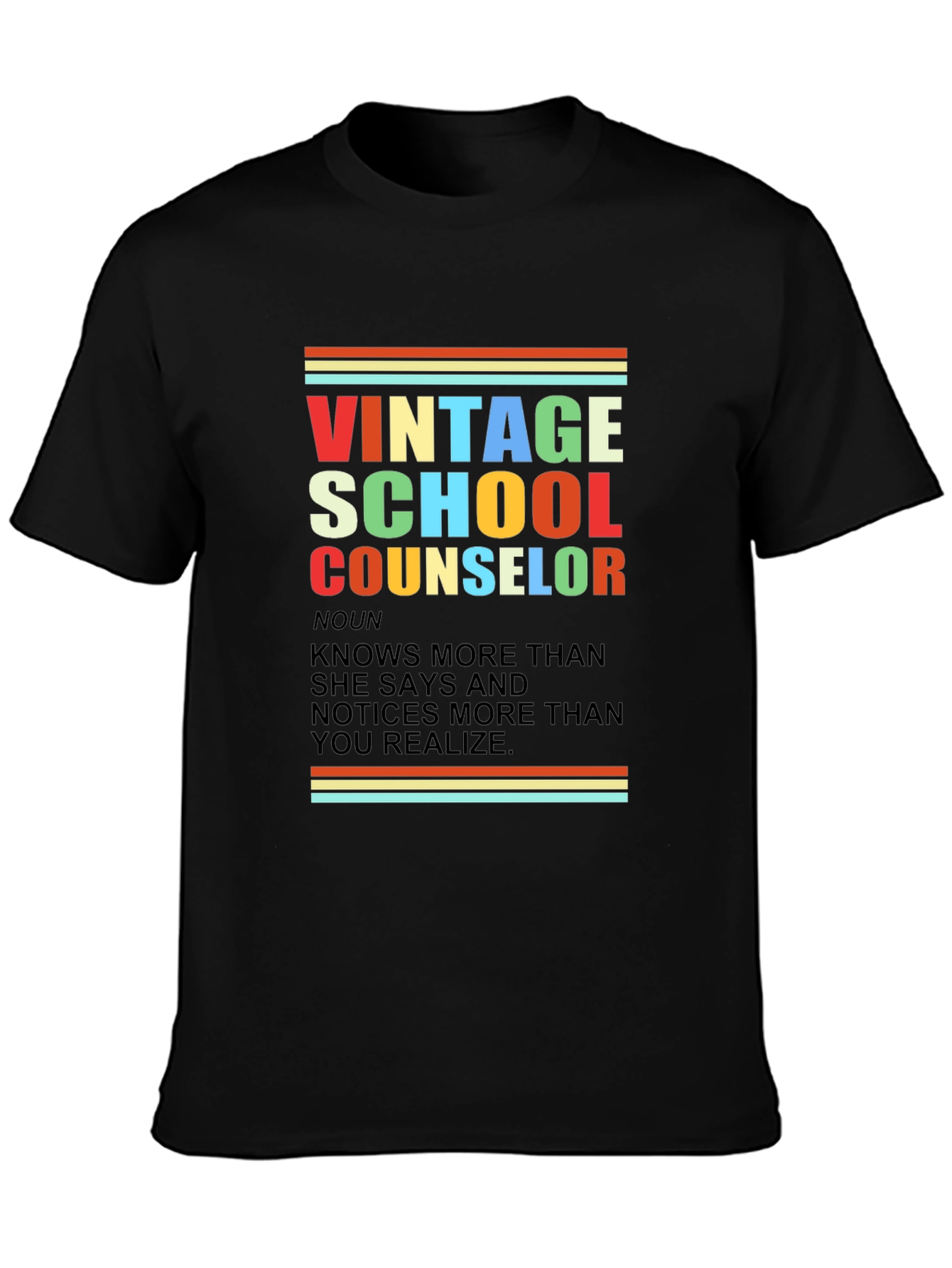 Vintage School Counselor T-Shirt