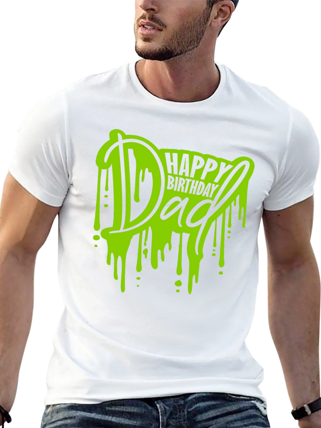 Happy Birthday Dad T-Shirt - Graphic Tee