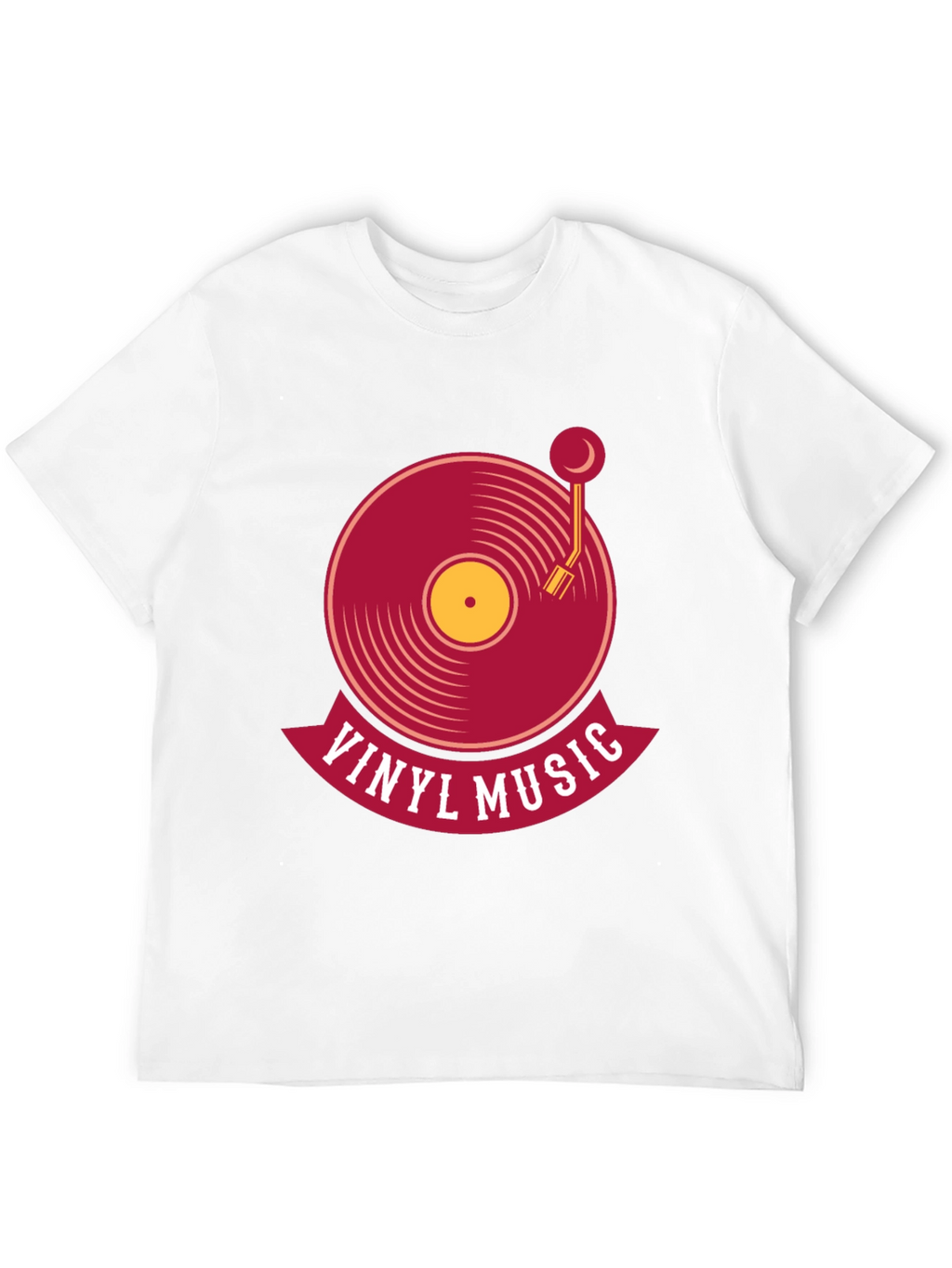 Vinyl Music Graphic T-Shirt