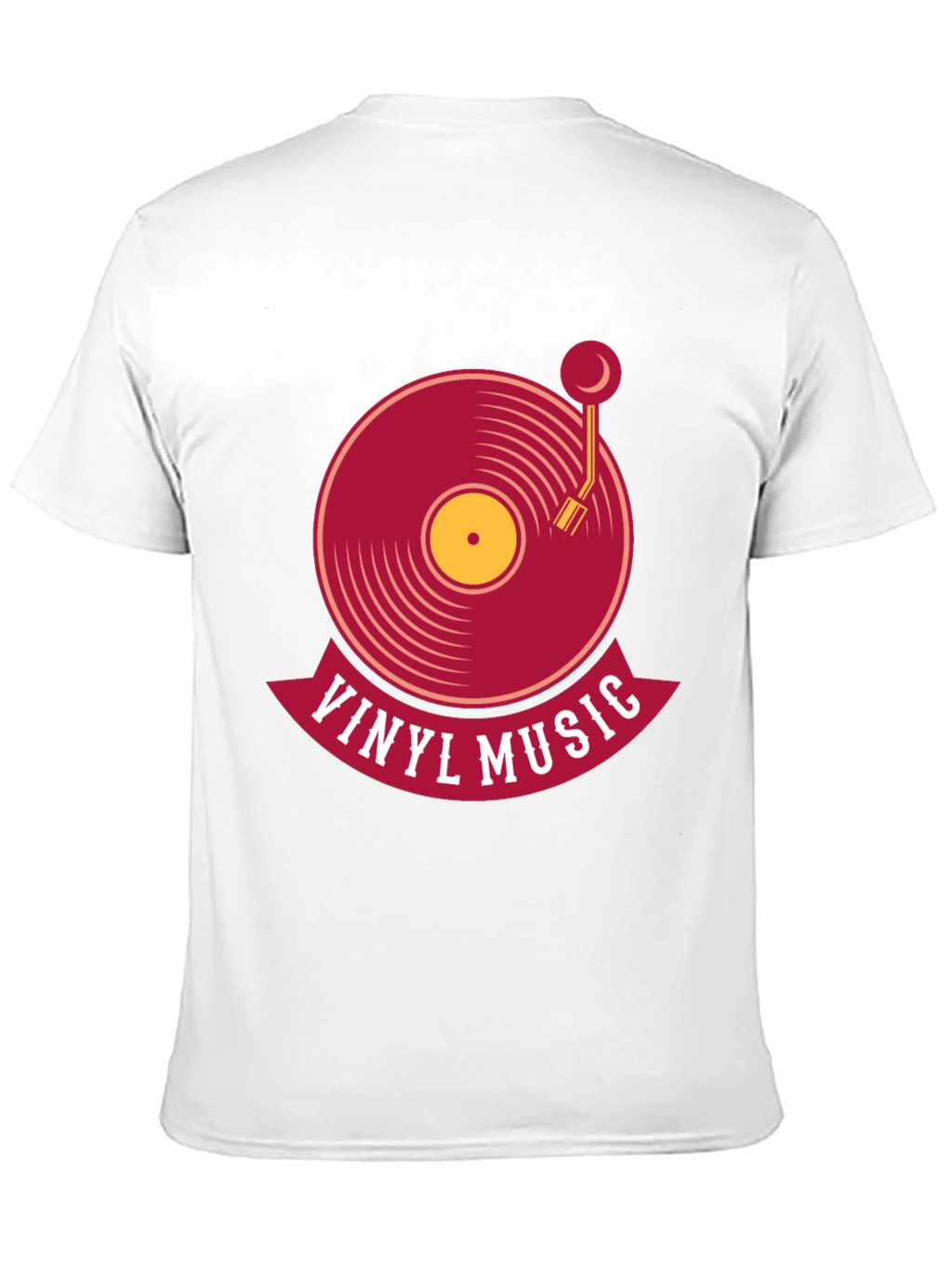 Vinyl Music Graphic T-Shirt