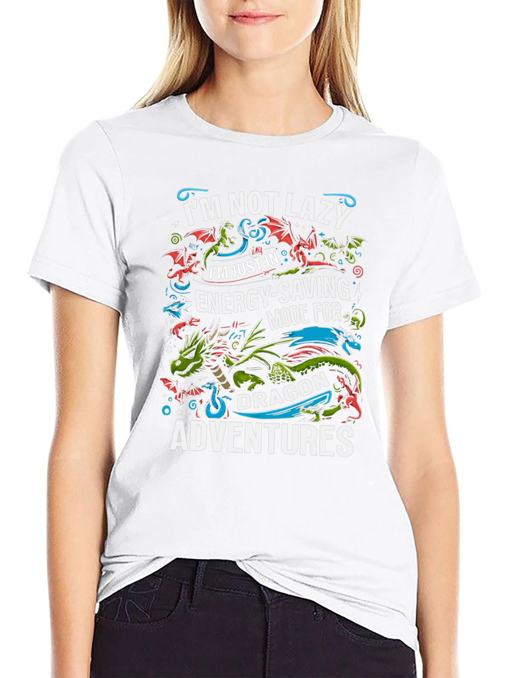 Dragon Adventure T-Shirt - Energy Saving Mode Tee