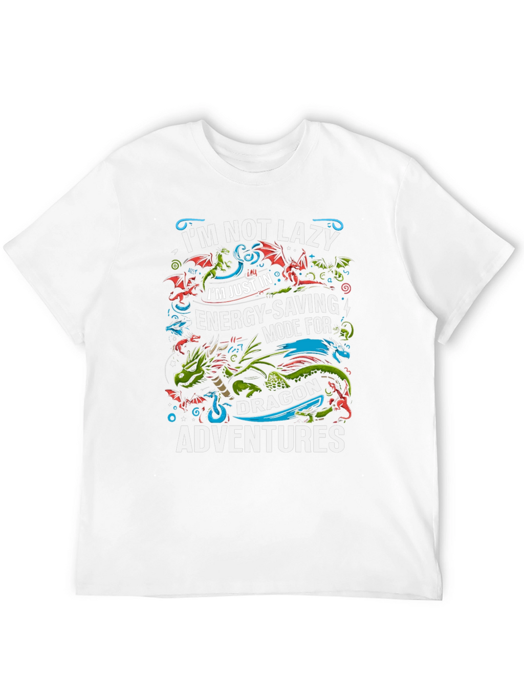 Dragon Adventure T-Shirt - Energy Saving Mode Tee