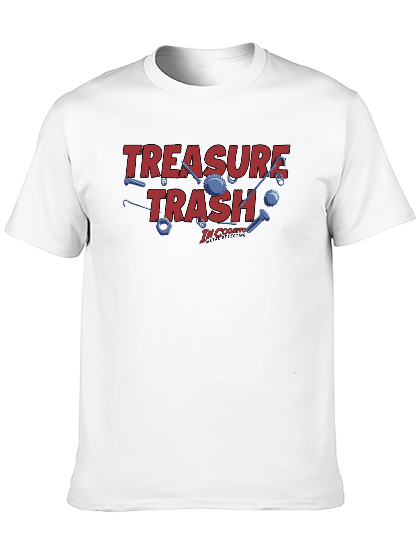Treasure Trash Tee - In Cognito Design Black T-Shirt
