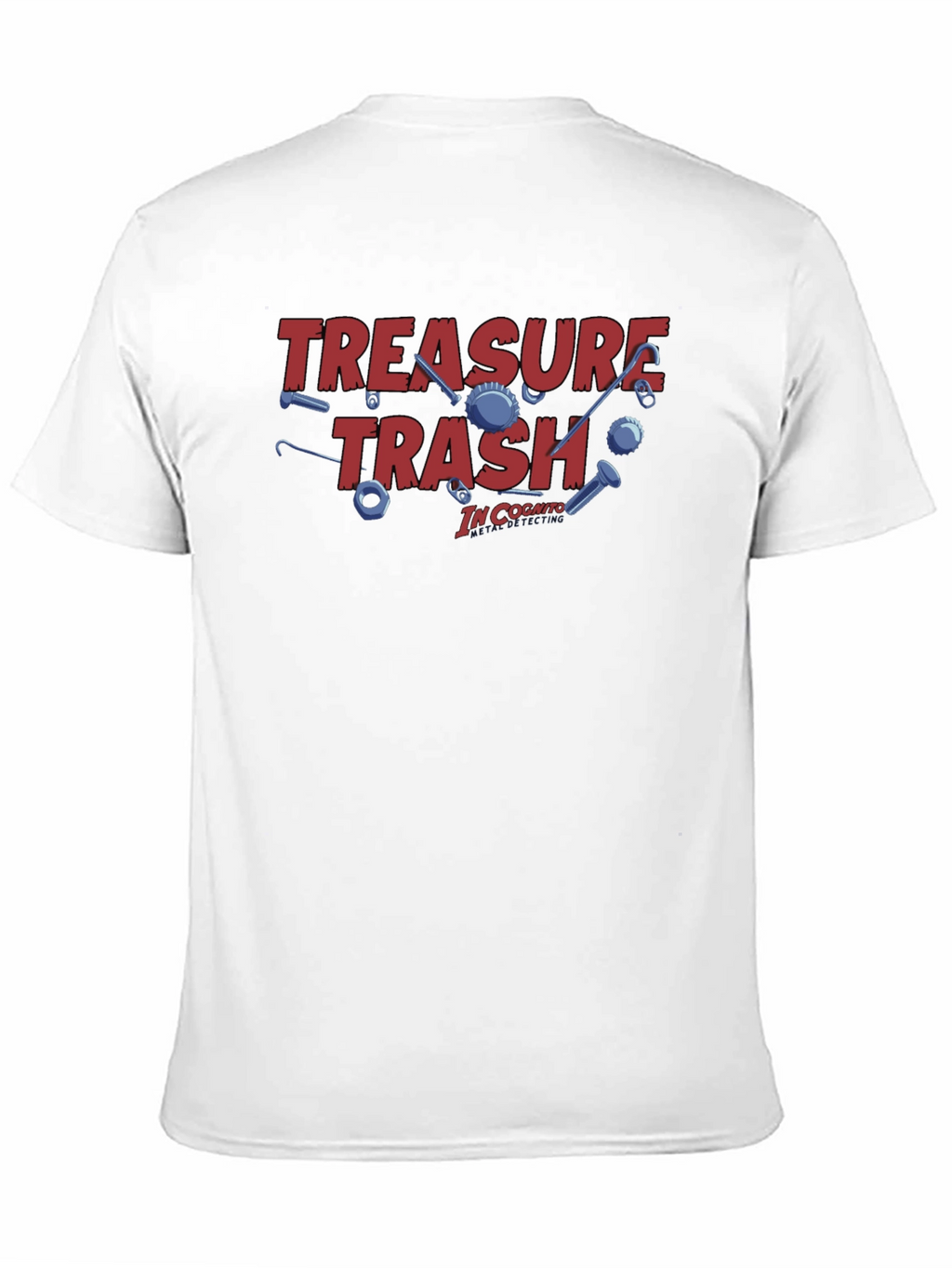Treasure Trash Tee - In Cognito Design Black T-Shirt
