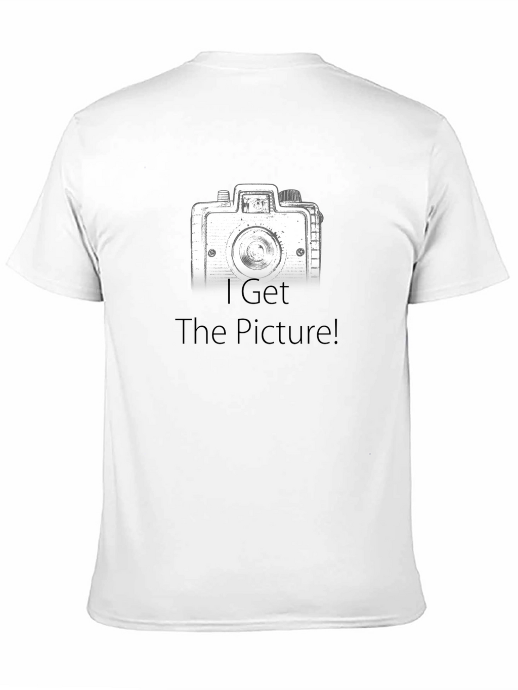 Retro Camera T-Shirt - I Get The Picture!