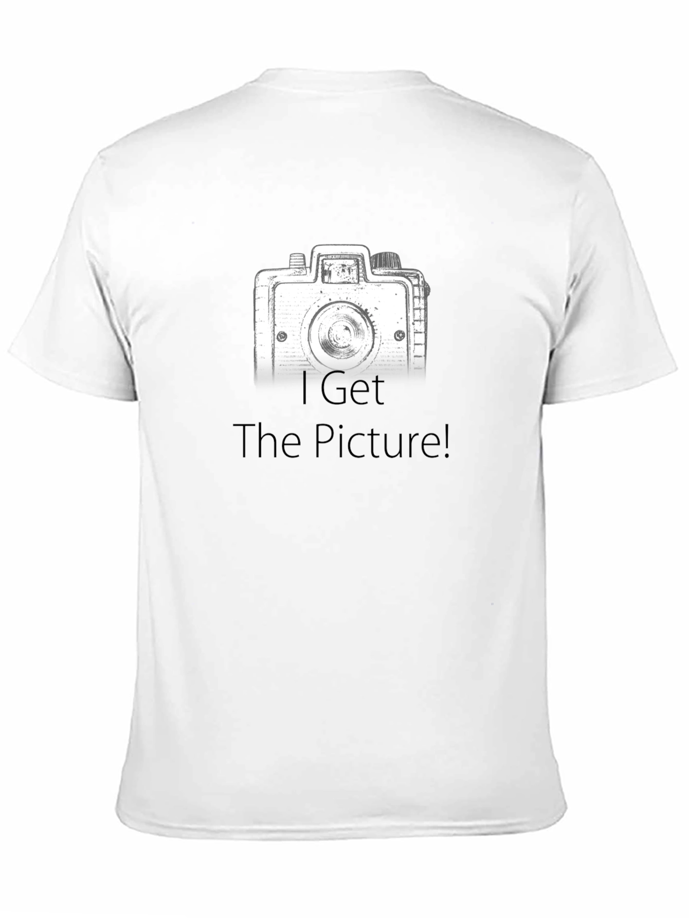 Retro Camera T-Shirt - I Get The Picture!