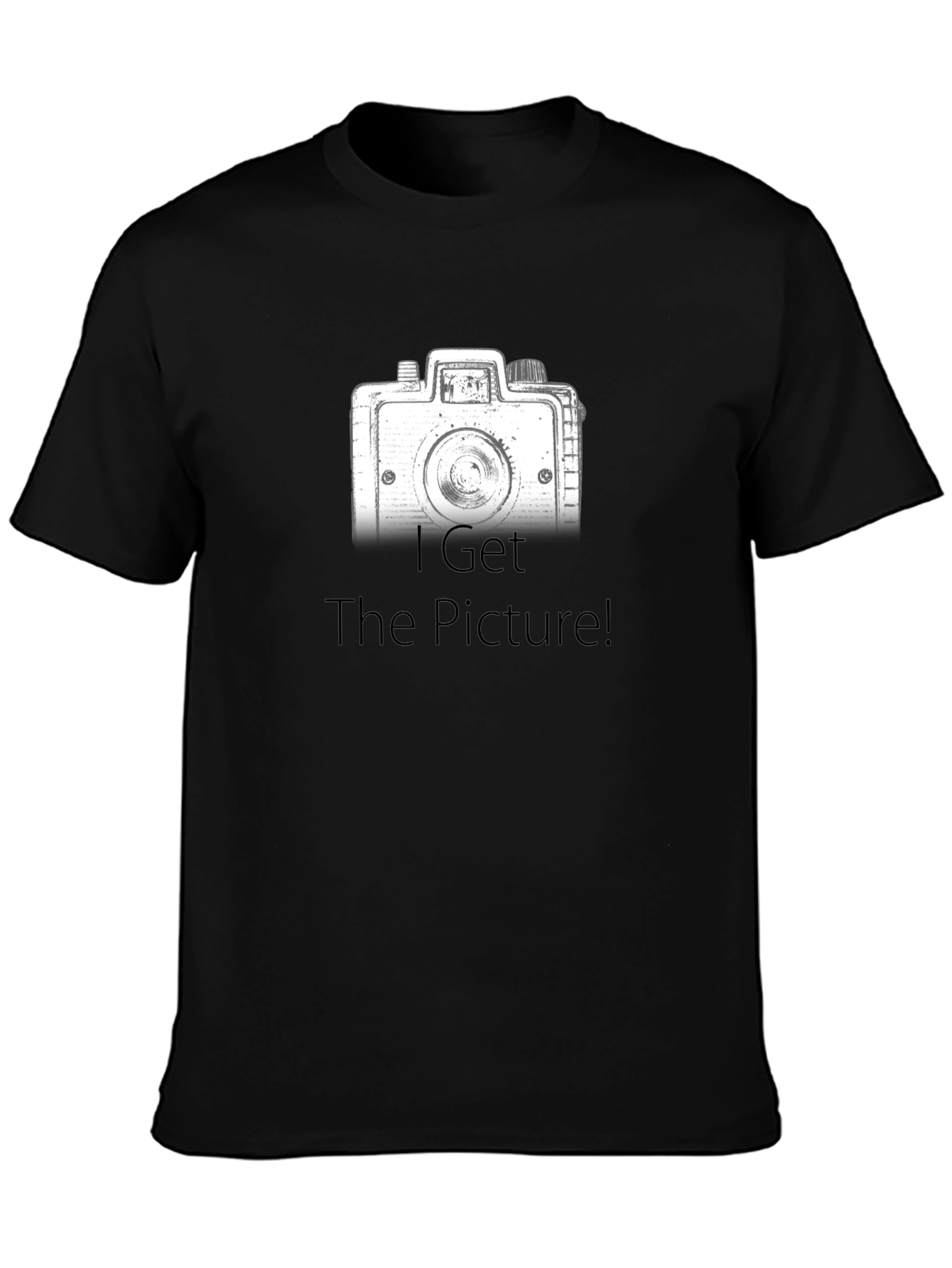 Retro Camera T-Shirt - I Get The Picture!