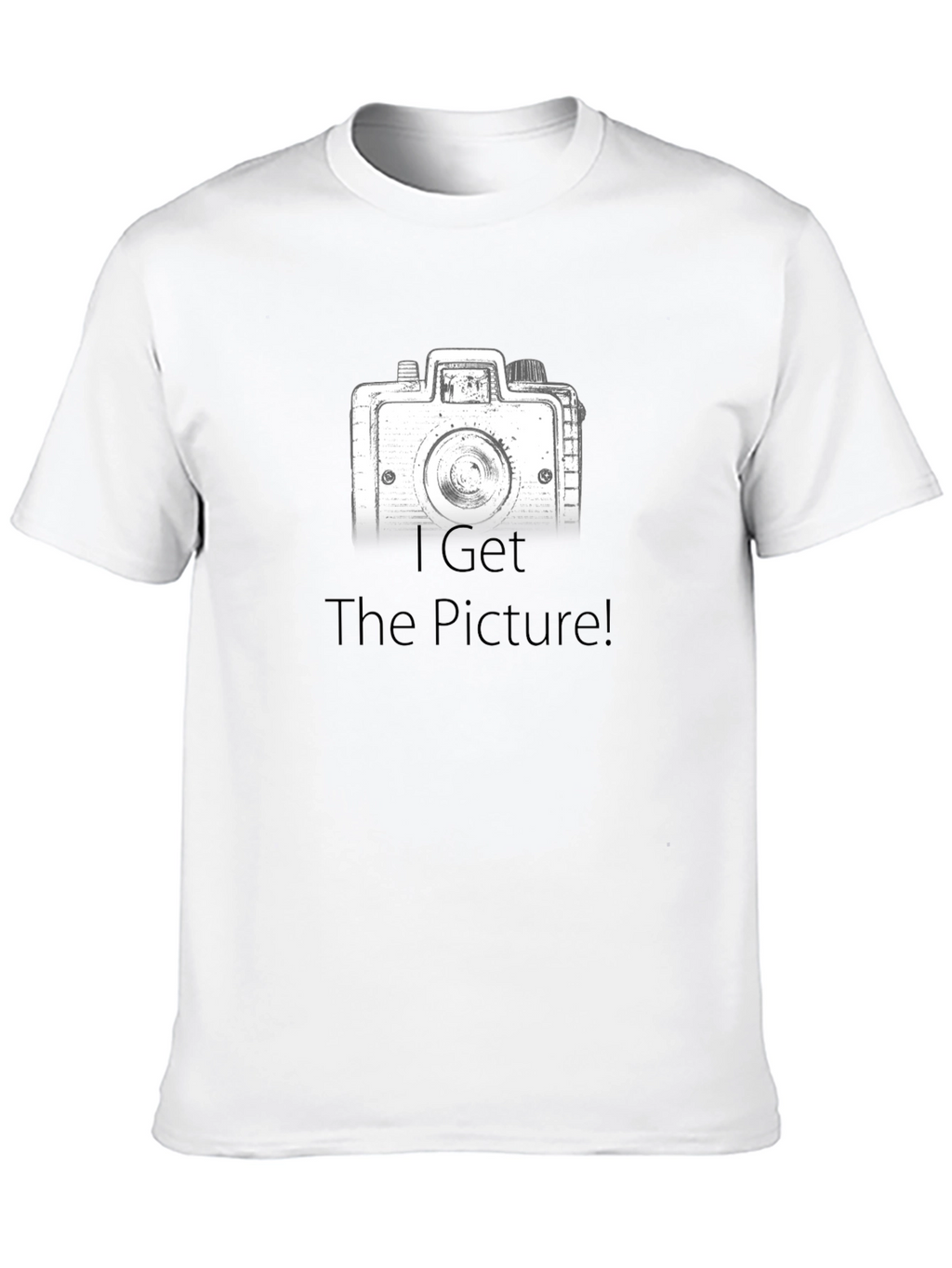 Retro Camera T-Shirt - I Get The Picture!