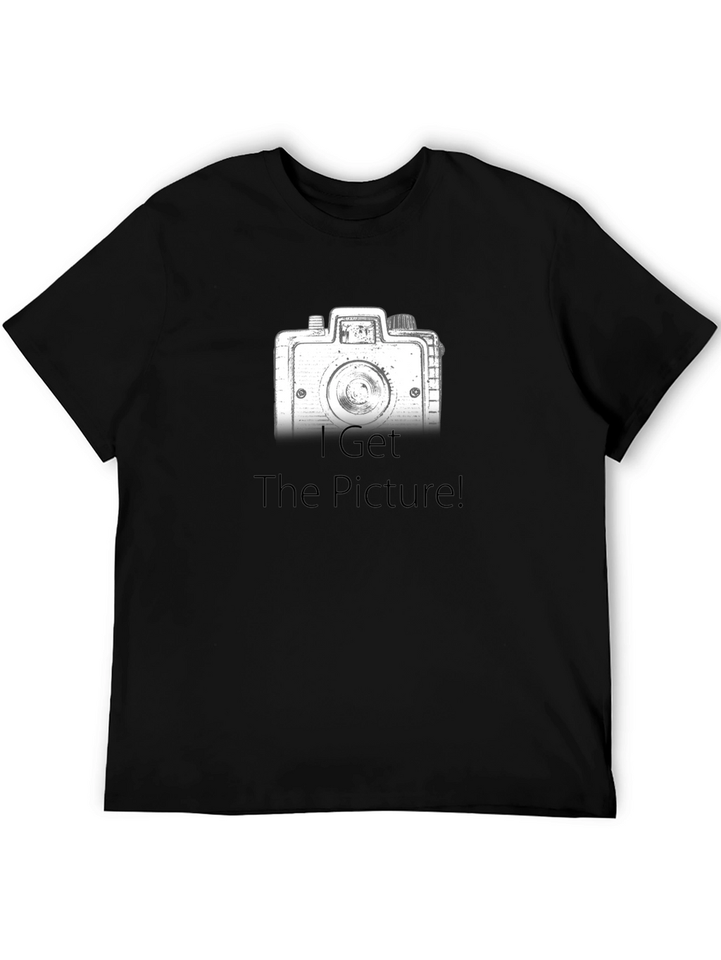 Retro Camera T-Shirt - I Get The Picture!