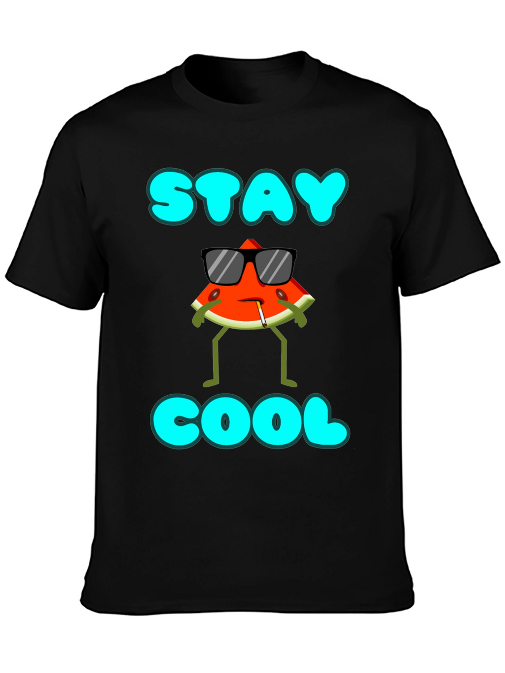Stay Cool Watermelon Graphic T-Shirt