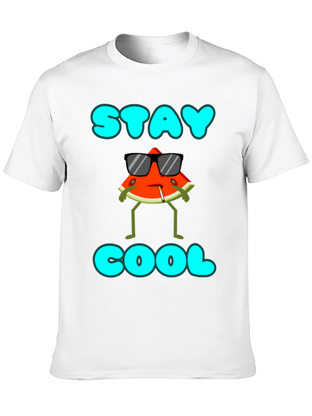 Stay Cool Watermelon Graphic T-Shirt