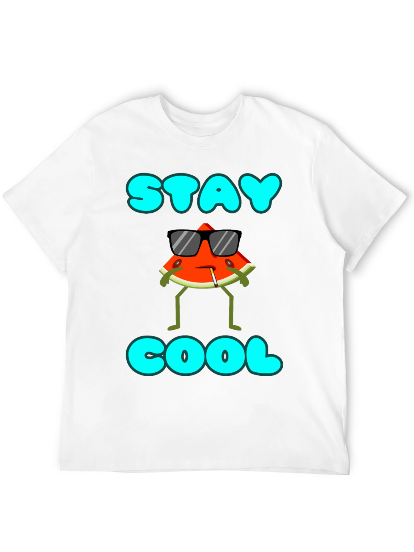 Stay Cool Watermelon Graphic T-Shirt