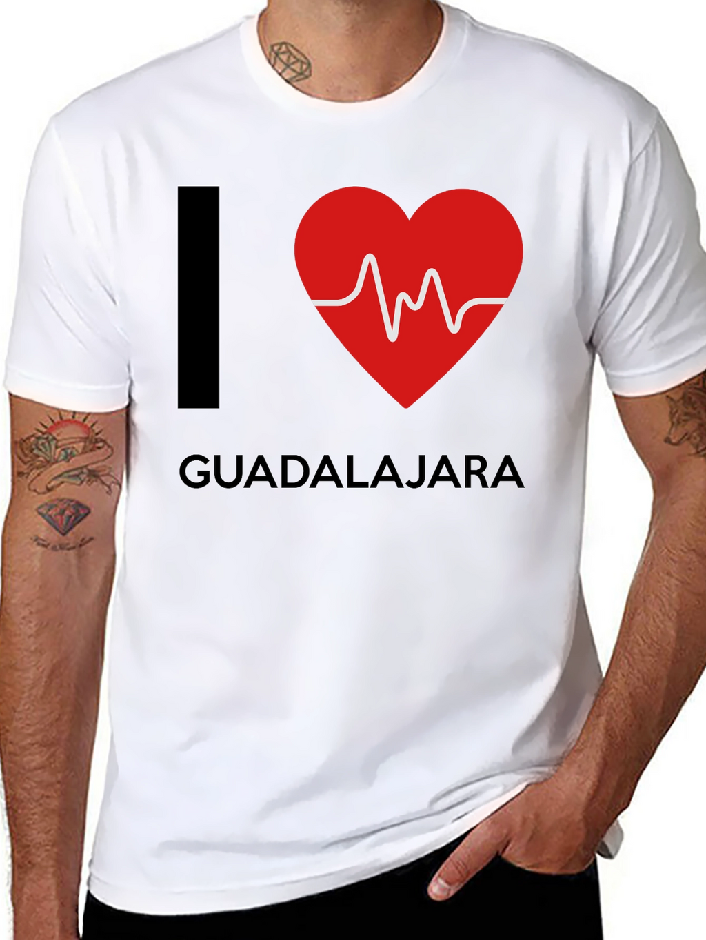 I Heart Guadalajara T-Shirt - Love Guadalajara Tee